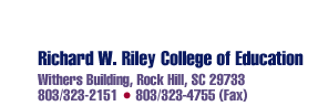 Richard W. Riley College of Education